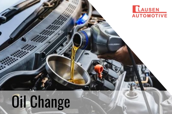 what does oil change service include